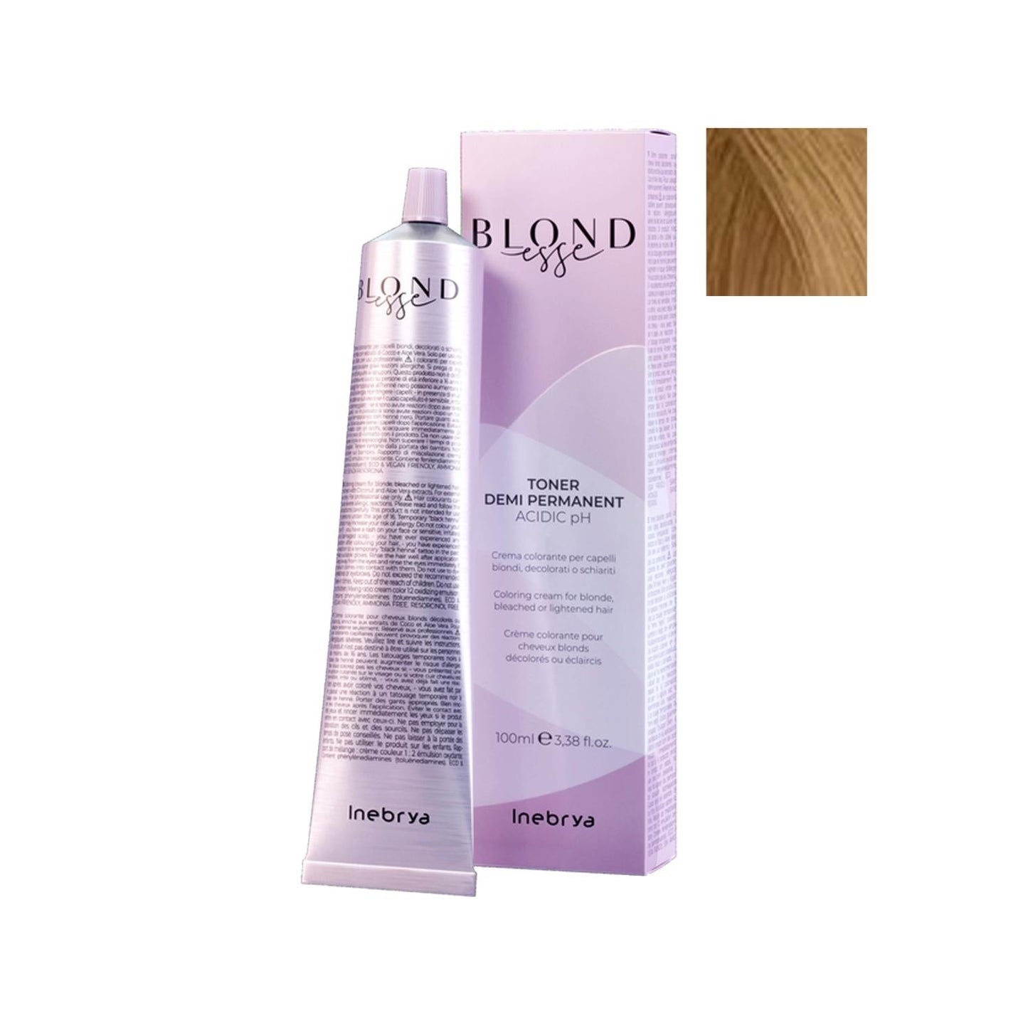 Inebrya Blondesse Demi Permanent Caramel Blonde Toner 100 ml
