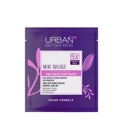 Urban Care Anti-Brassiness Pre-Shower Purple Hair Mask 50 ml