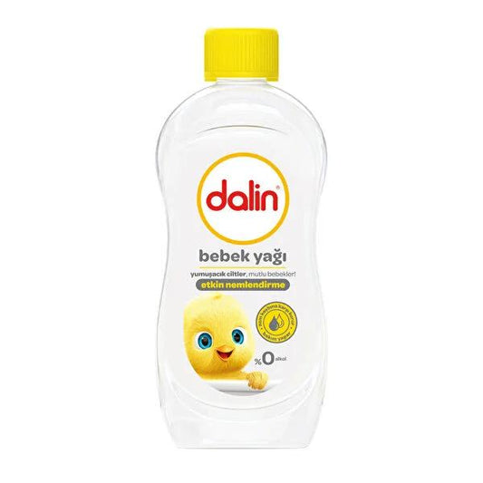 Dalin Baby Oil Classic: Gentle Hypoallergenic Moisturizing Oil for Baby Massage & Sensitive Skin, 16.9 fl oz