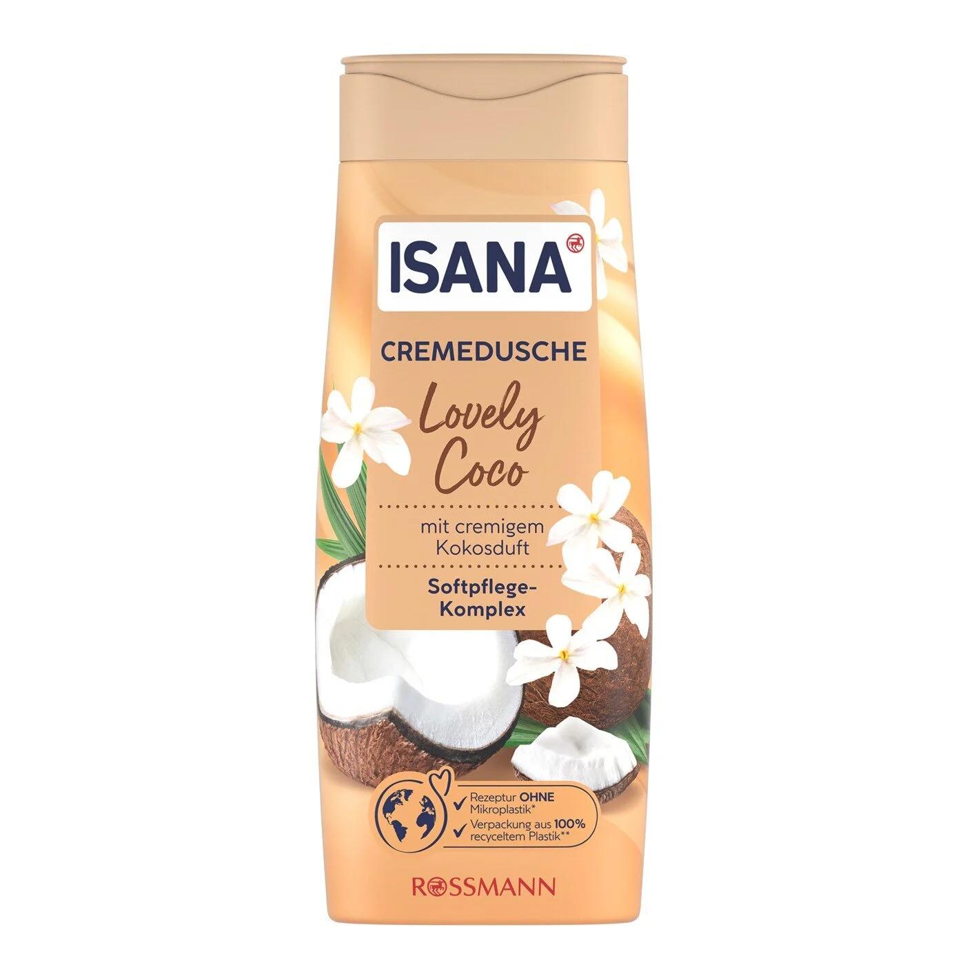 Isana Lovely Coco Creamy Shower Gel with Coconut 300 ml