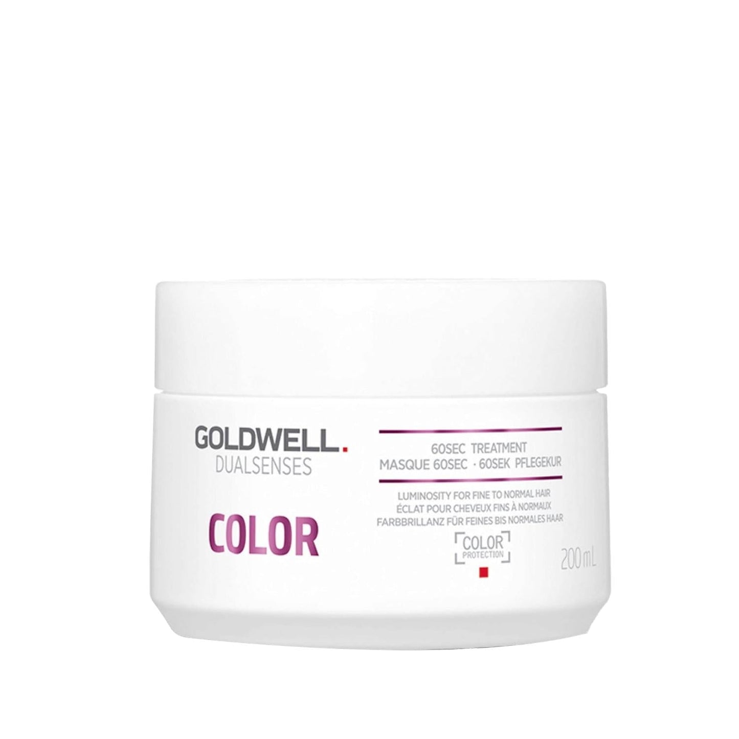 Goldwell Dualsenses Color 60Sec Hair Mask - Color Protecting Formula, 200ml