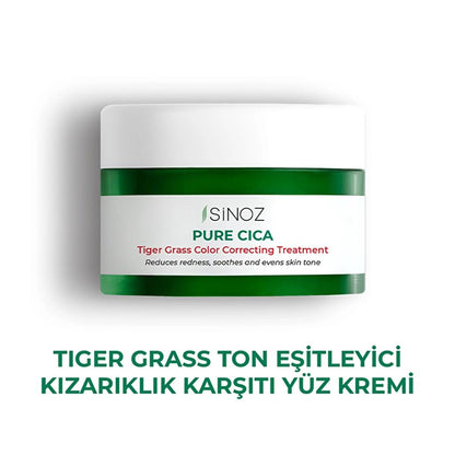 Sinoz Pure Cica Tiger Grass Color Correcting Face Cream 15 ml