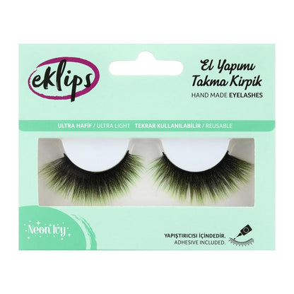 Eklips Neon Ivy False Eyelashes for Bold Volume 1 Pair