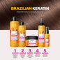 Urban Care Brazilian Keratin Hair Mask: Intense Smoothing, Frizz Control, Shine & Damage Repair - Vegan & Keratin Treatment Aftercare