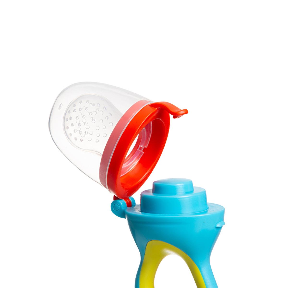Babyjem Silicone Baby Fruit and Vegetable Teether - Safe Self-Feeding & Teething Relief for Infants 4+ Months