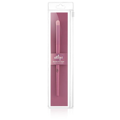 Eklips Colors Round Makeup Brush for Seamless Eyeshadow Application - Soft Bristles, Long Handle
