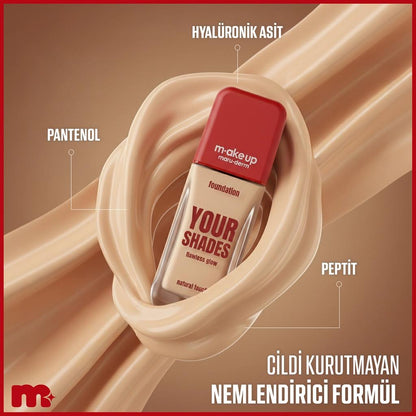 Maruderm Make Up Your Shades Foundation 4W 30ml