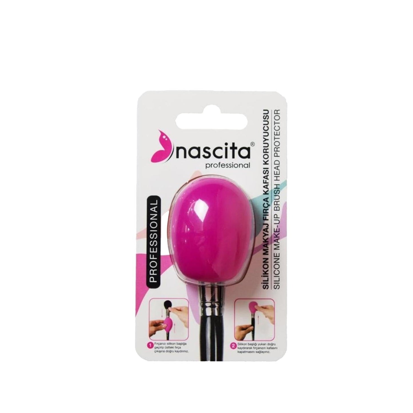 Nascita Makeup Brush Protector - Silicone Brush Cover for Cosmetic Tools