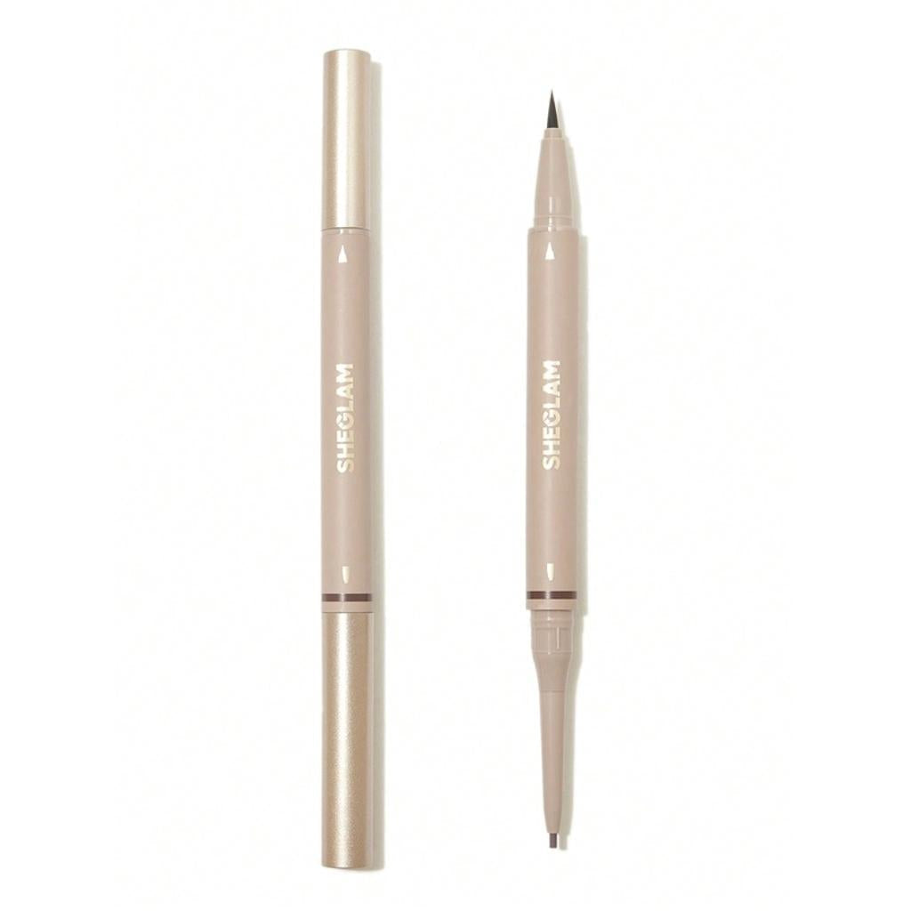 Sheglam On Demand 2-in-1 Brow Pencil for Defined Brows 06 Auburn