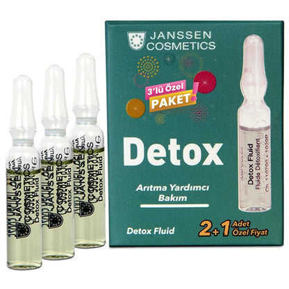 Janssen Cosmetics Detox Ampoule Set for Radiant Skin 3-Pack