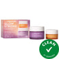 Glow Strong Skincare Duo Mini Moisturizer + Eye Cream Set - Vegan, Cruelty-Free Anti-Aging Skincare Routine