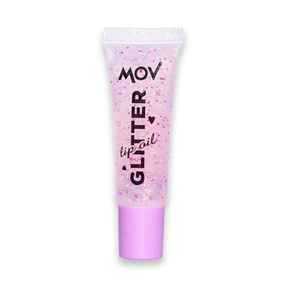 Mov Glitter Lip Oil No:01 Lila Shimmer Lip Gloss 6ml