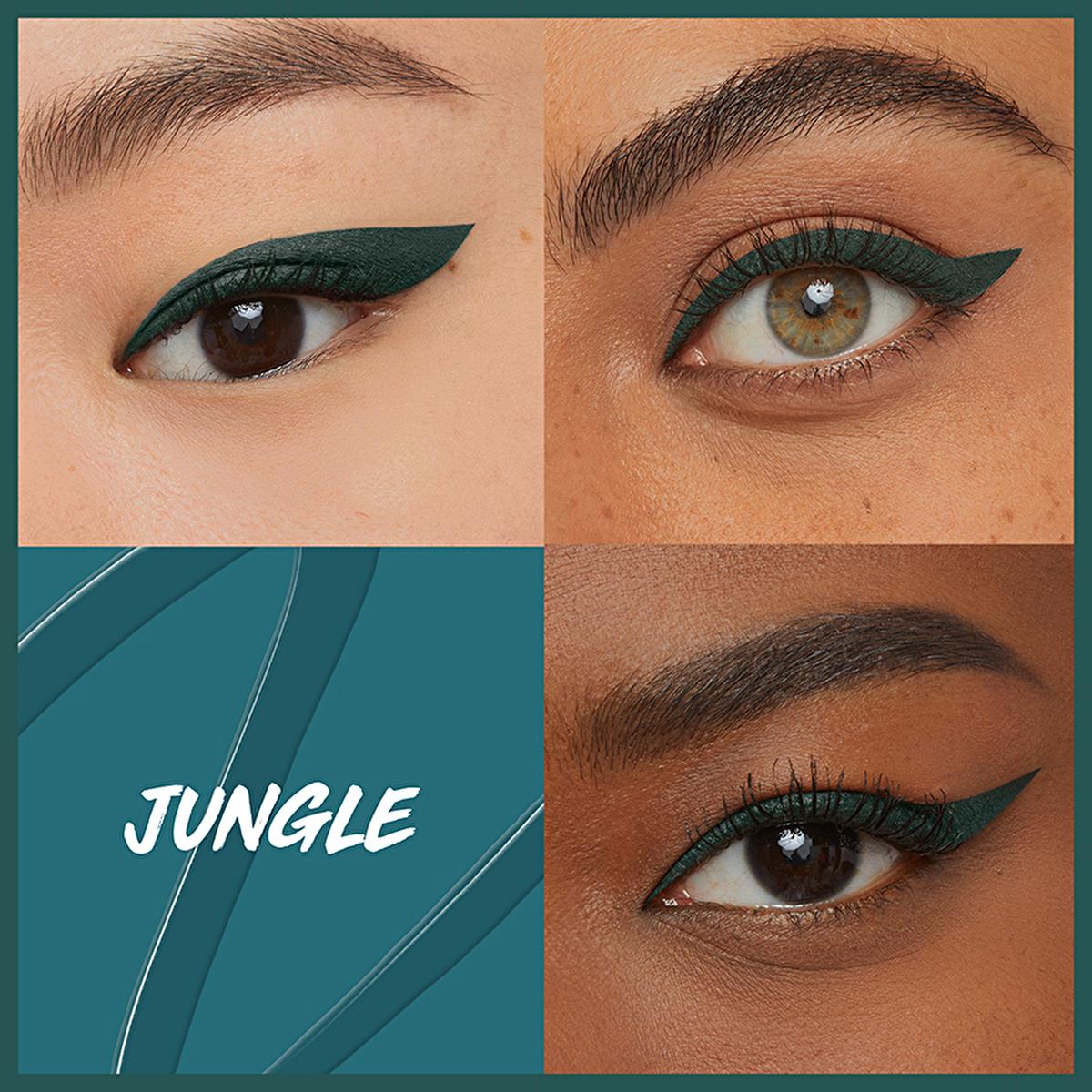 Maybelline New York Hyper Precise All Day Eyeliner 730 Jungle - Long-Lasting, Smudge-Proof, Precise Application