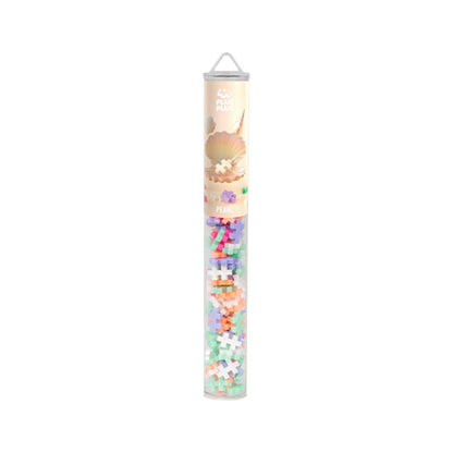 Plus Plus Construction Toy, 100 Piece Tube - Creative Puzzle Toy for Kids, Travel-Friendly, Made in Denmark
