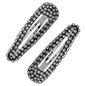 KitSch Snap Clips Hematite