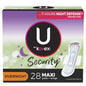 U by Kotex Security Overnight Pads 6 Packs of 28