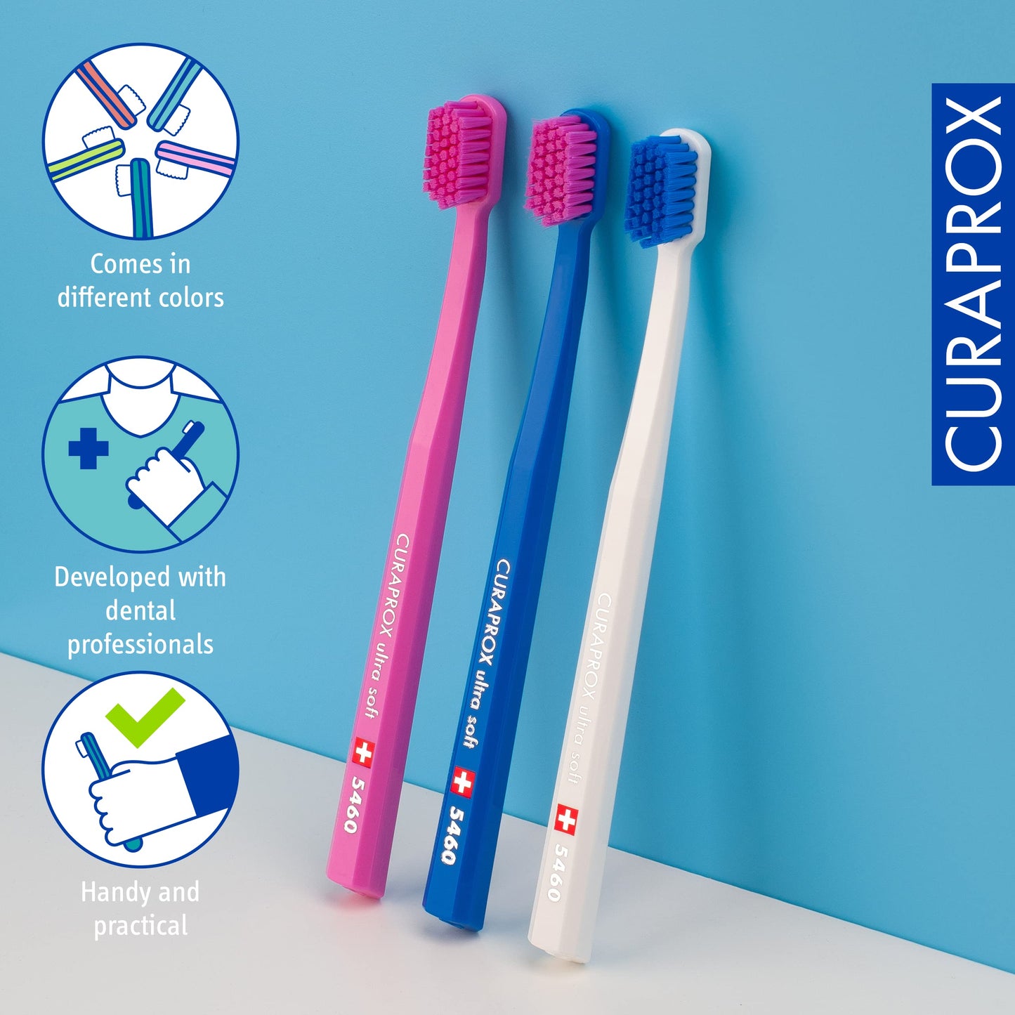 Curaprox 5460 Ultra Soft Toothbrush | Gentle Cleaning