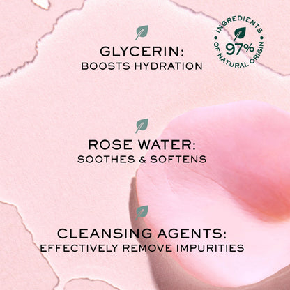 Nuxe Very Rose 3 In 1 Soothing Micellar Water - Gentle Makeup Removal & Skincare