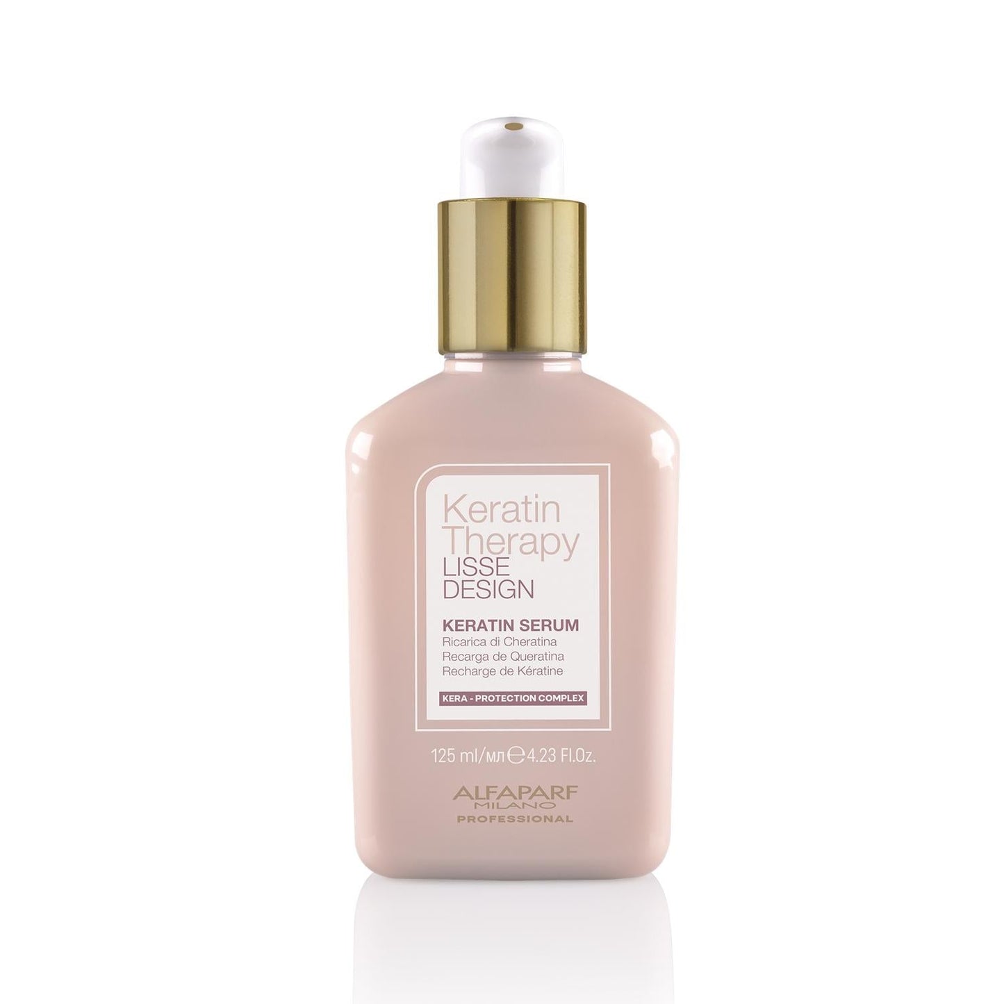Alfaparf Keratin Therapy Lisse Design Keratin Serum 125ml - Smooths & Nourishes Hair with Keratin
