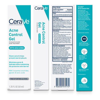 Cerave Facial Care gel 40 ml for Acne.
