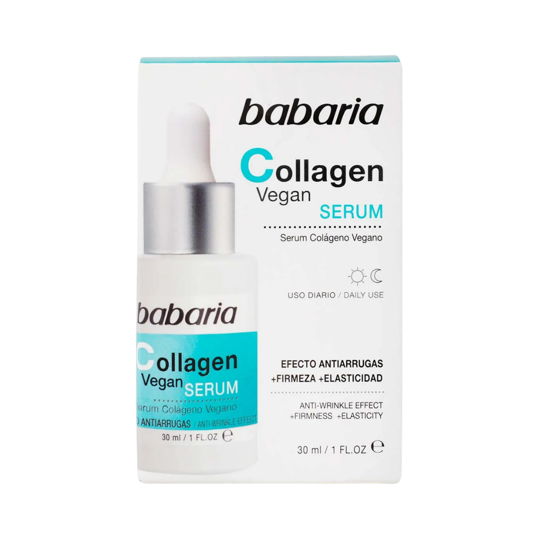 Babaria Vegan Collagen Facial Serum Anti-Wrinkle & Firmness (1oz)