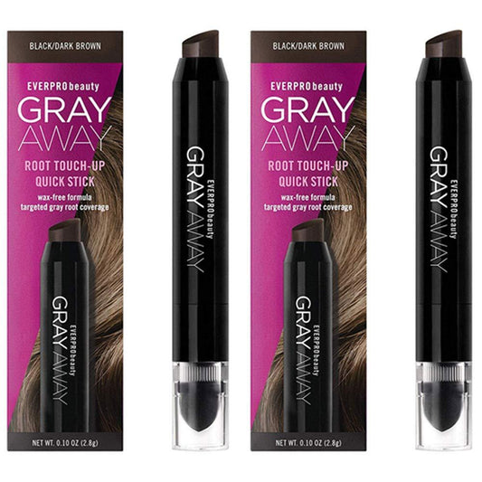 Everpro Gray Away Root Touch-Up Quick Stick – Black/Dark Brown (0.10 oz)