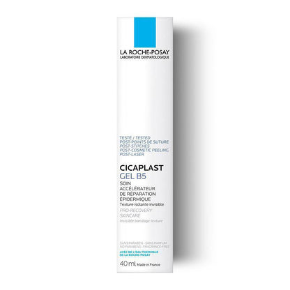 La Roche Posay Cicaplast GEL B5 Soothing Skin Care Gel for Dry Skin Relief - 40ml, Non-Comedogenic & Fragrance-Free