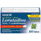 Major 24 Hour Allergy Relief Tablets, Compare To Claritin