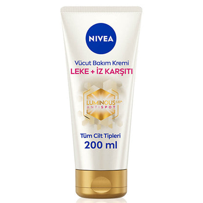 Nivea Luminous Spot Treatment Body Cream 200ml - Uneven Skin Tone
