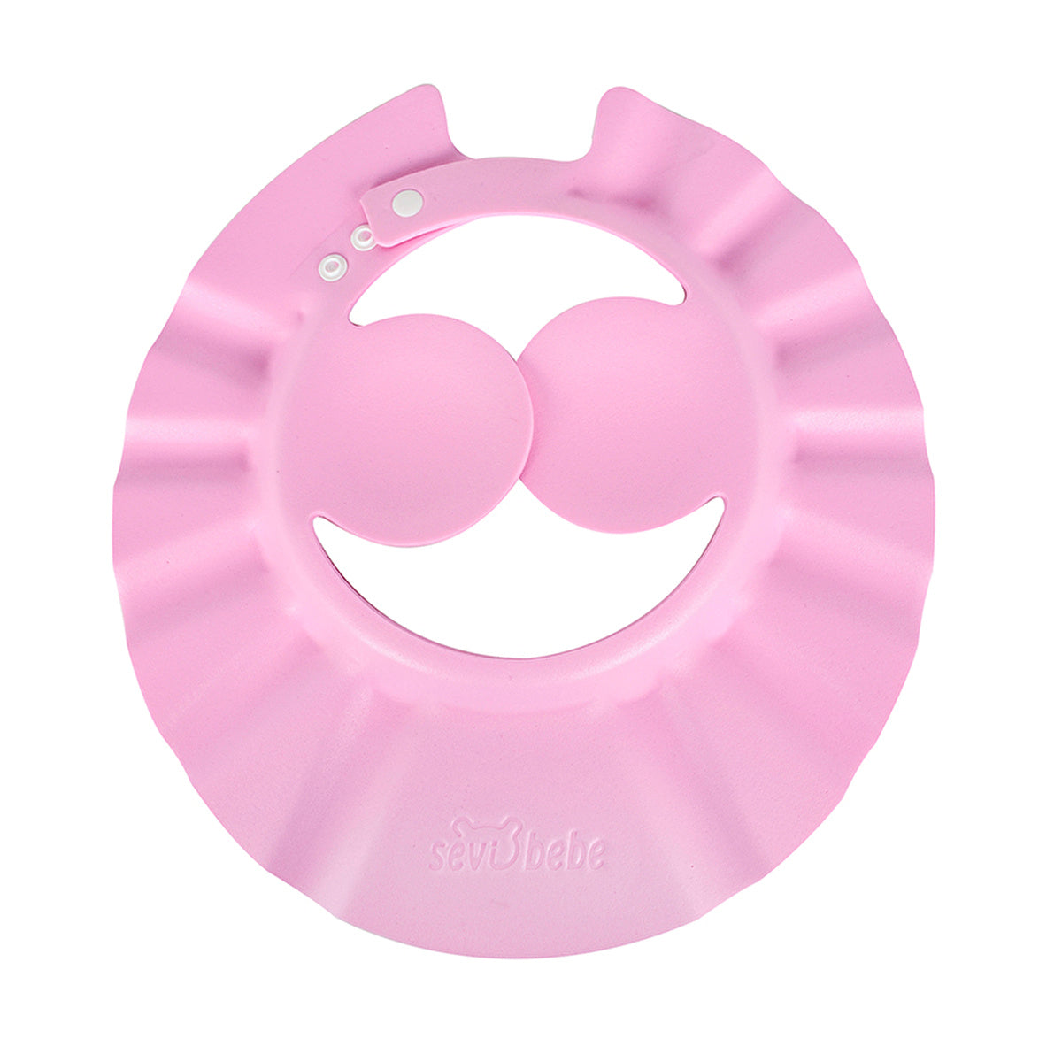 Baby Shampoo Shield - Pink | Comfort Bathing for Kids