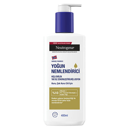 Neutrogena Body Lotion Enriched With Oil 400ml - Deep Hydration | Moisturizing