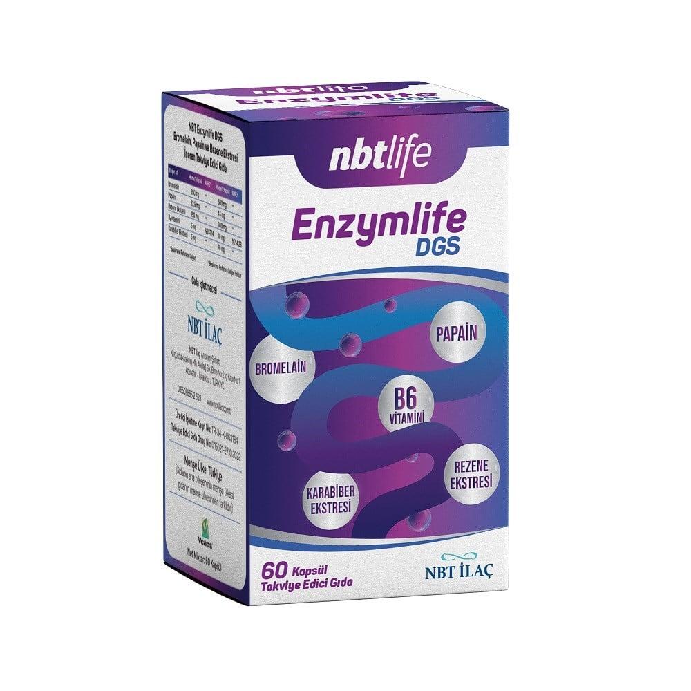 NBTLife Enzymlife DGS Digestive Support 60 Capsules