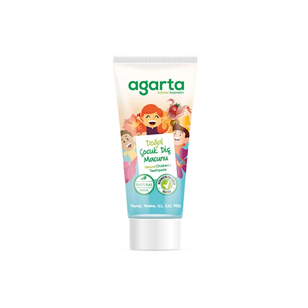 Agarta Strawberry Fluoride-Free Kids Toothpaste 75 ml