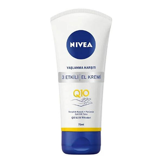 Nivea Q10 Hand Cream - Firm, Elastic Skin, 2.54 fl oz