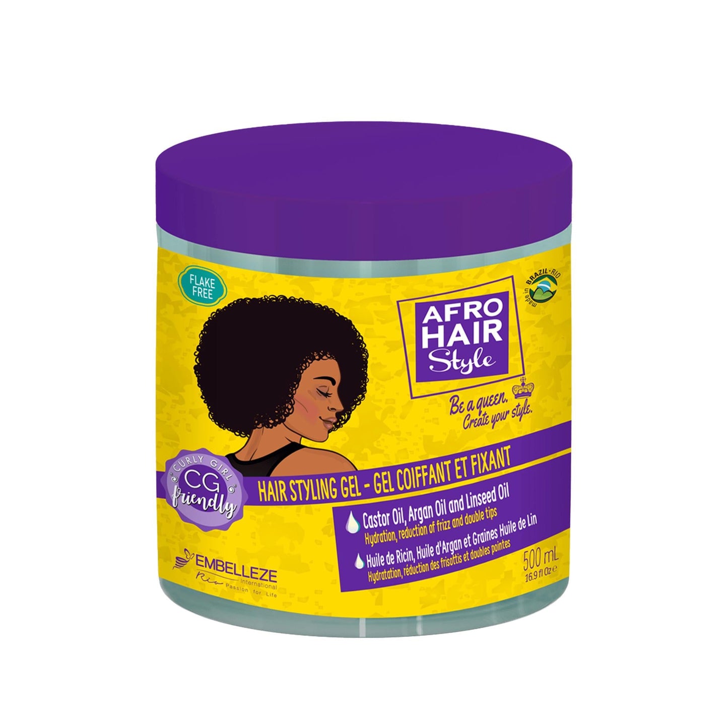 Novex Afro Hair Curl Defining and Styling Gel 500 ml