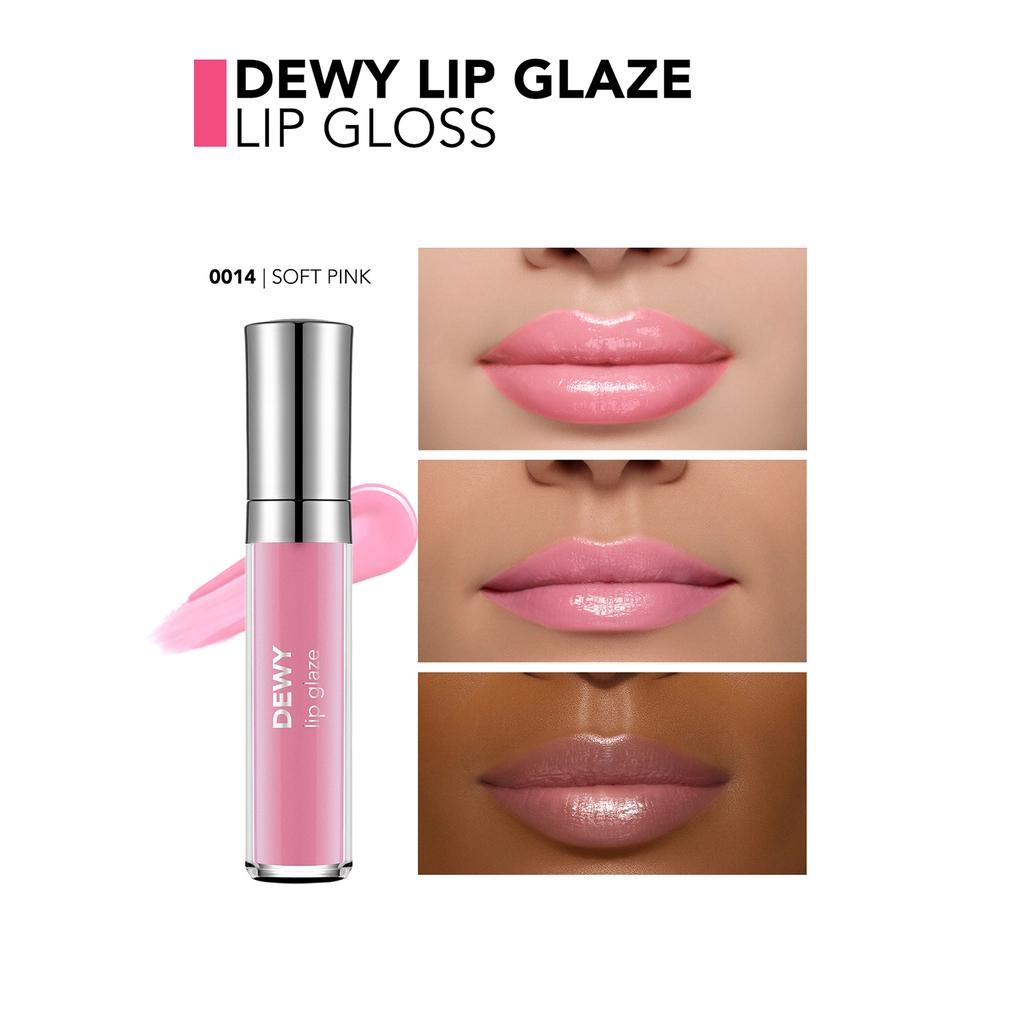 Flormar Dewy Lip Glaze High-Shine Lip Gloss 014 Soft Pink