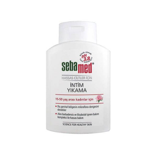 Sebamed Feminine Intimate Wash - Gentle pH Balanced Cleanser for Sensitive Skin - Paraben & Mineral Oil Free - 200ml