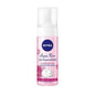 Nivea Aqua Rose Facial Cleansing Foam: Gentle Micellar Face Wash with Organic Rose Water for Sensitive Skin & Makeup Removal, 5.07 fl oz