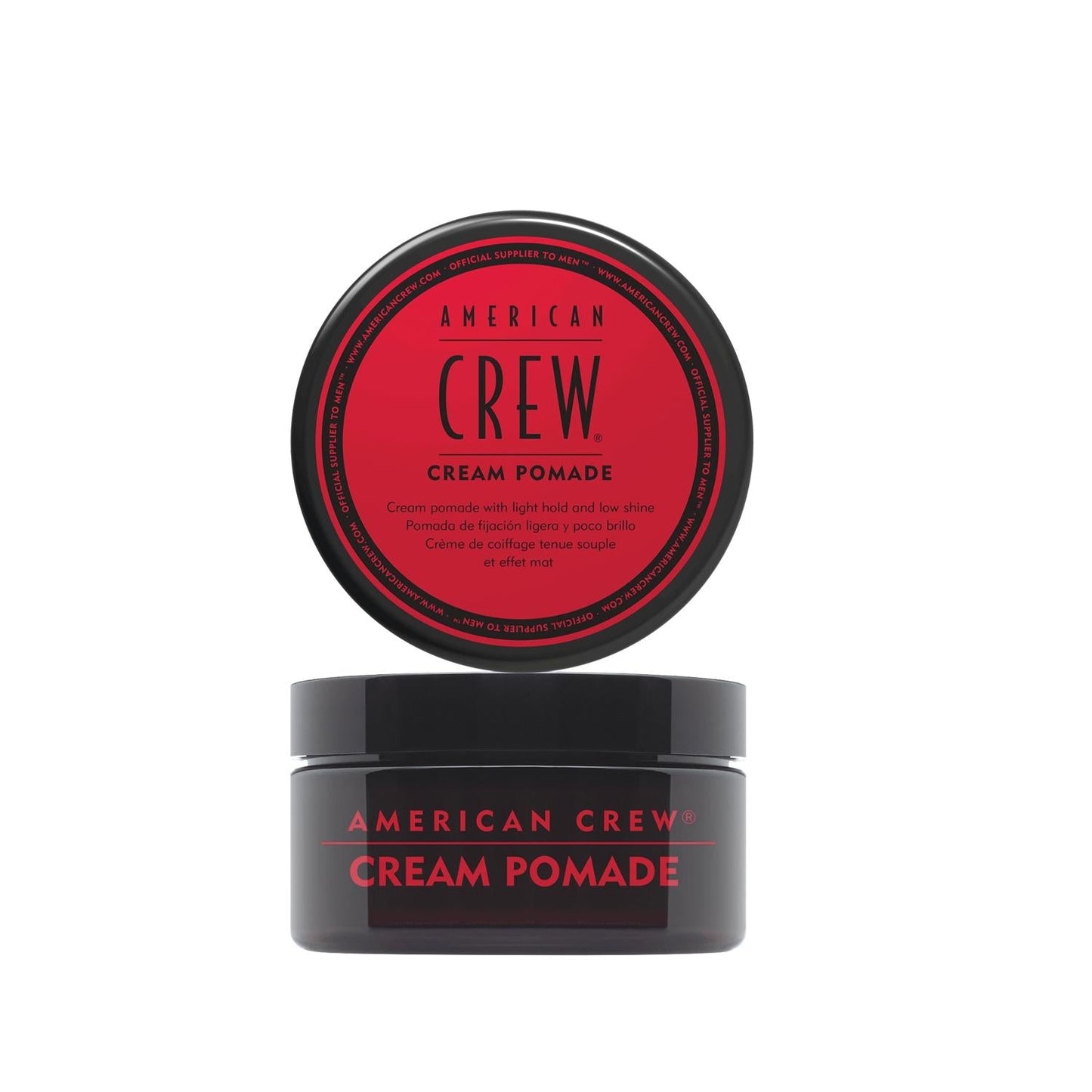 American Crew Cream Pomade for Light Hold & Low Shine 85g