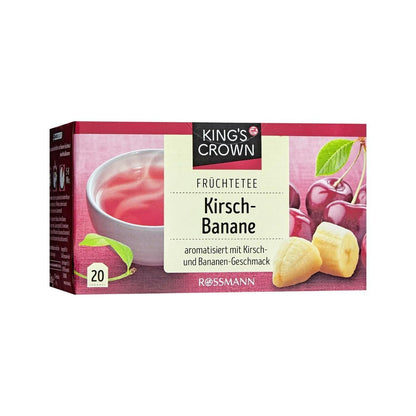 Kings Crown Cherry & Banana Herbal Tea 60g 20 Bags