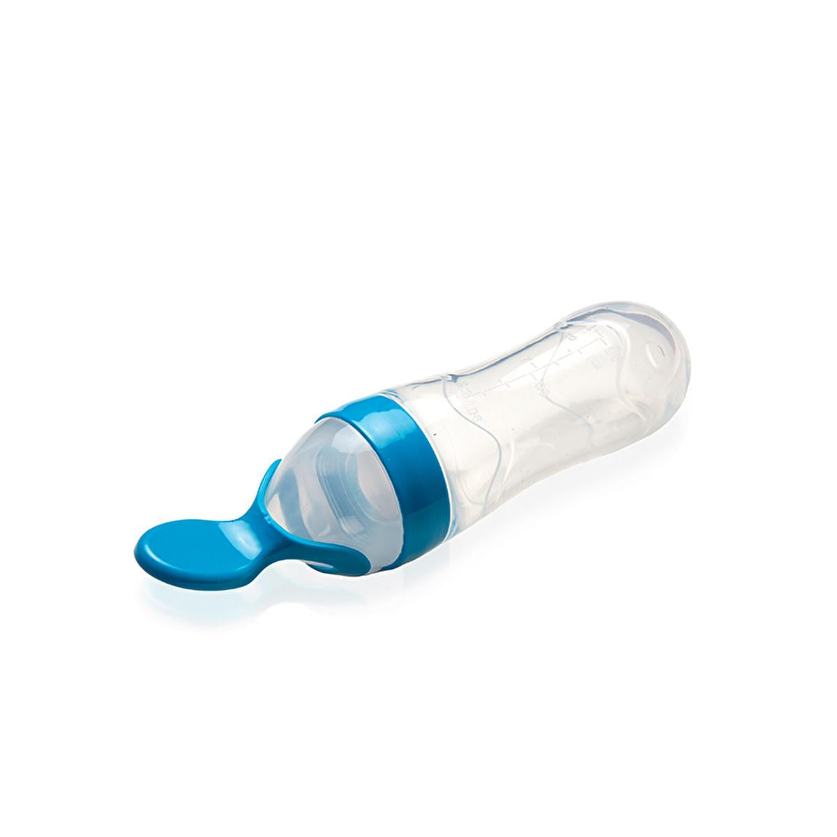 Babyjem Baby Squeeze Spoon - BPA-Free, One-Handed Feeding, Silicone Baby Feeding Utensils, Baby Feeding Accessories, Baby Feeding Spoon