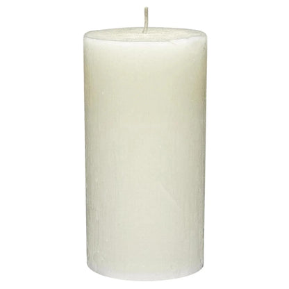 RubinLicht Rustic Pillar Candle in Champagne 100x50mm