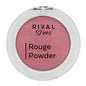 Rival Loves Me Vegan Blush No:03 Pink Grapefruit - Dermatologically Tested, Portable Compact Makeup for Healthy Glow