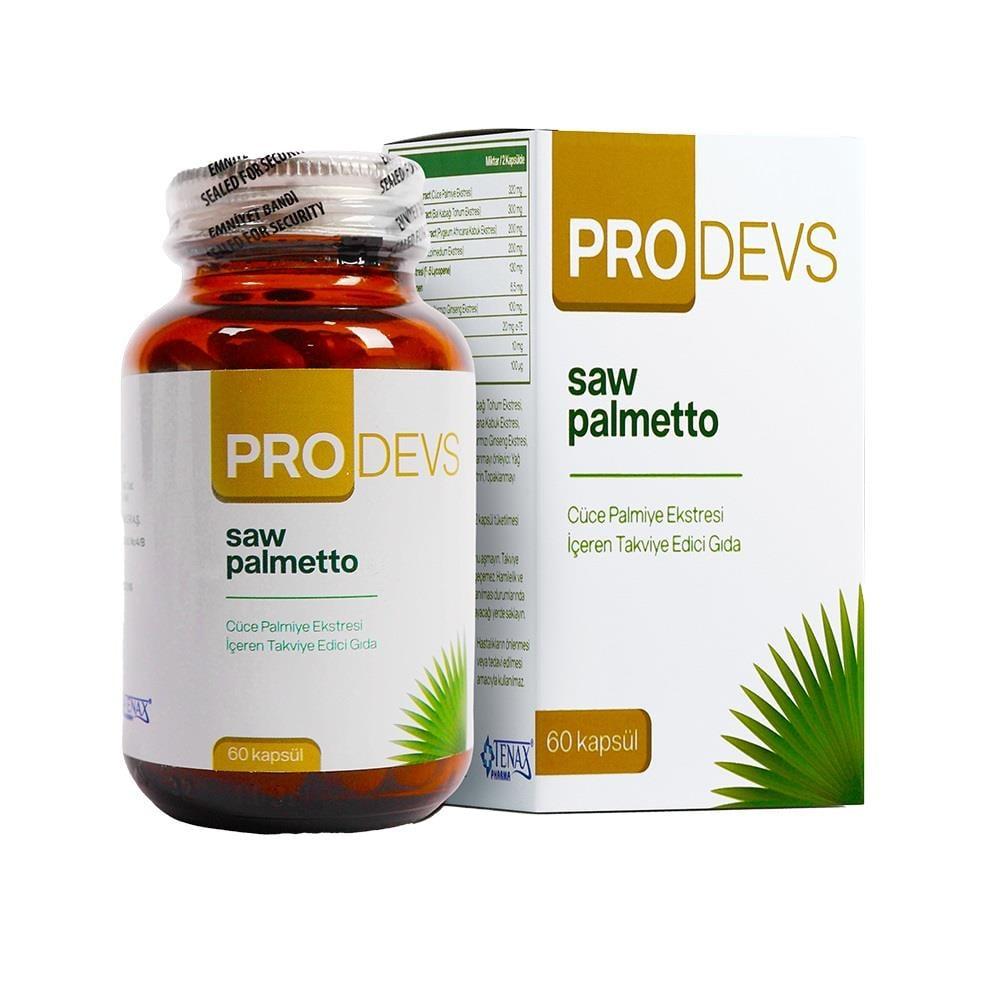 Prodevs Saw Palmetto 60 Capsules - Prostate Health Support Supplement for Men