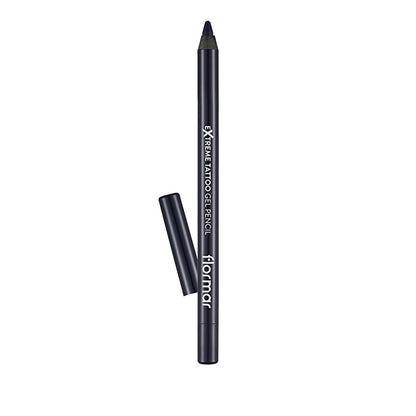 Flormar Extreme Tattoo Waterproof Gel Eyeliner - Long Lasting, Smudge Proof Eye Makeup - Intense Blue