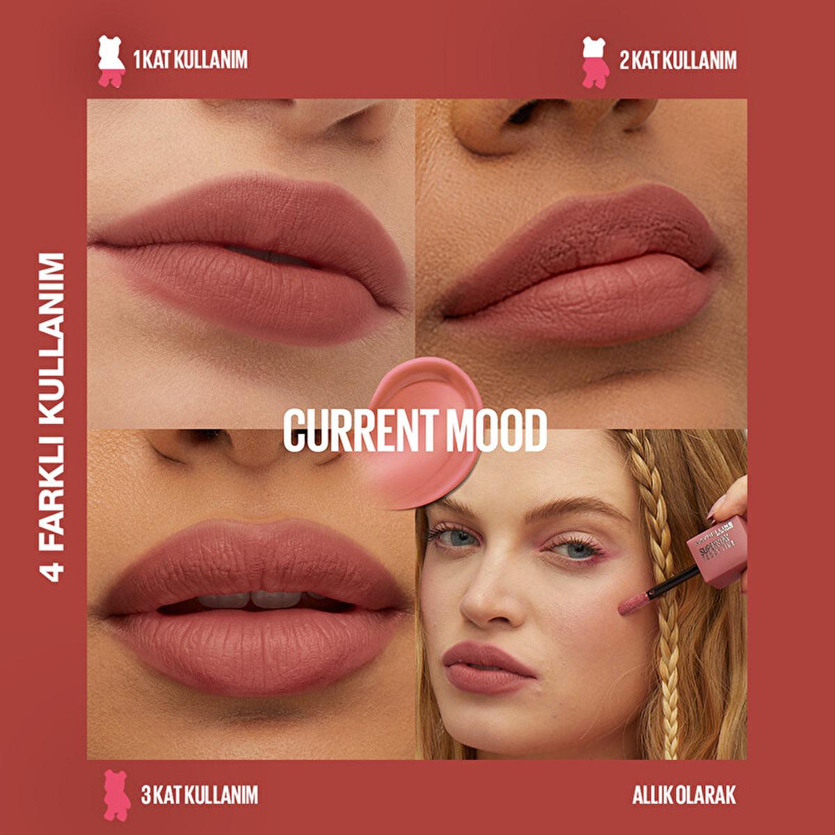 Maybelline Super Stay Teddy Tint - Liquid Matte Lip Tint for Long Lasting Lip Color