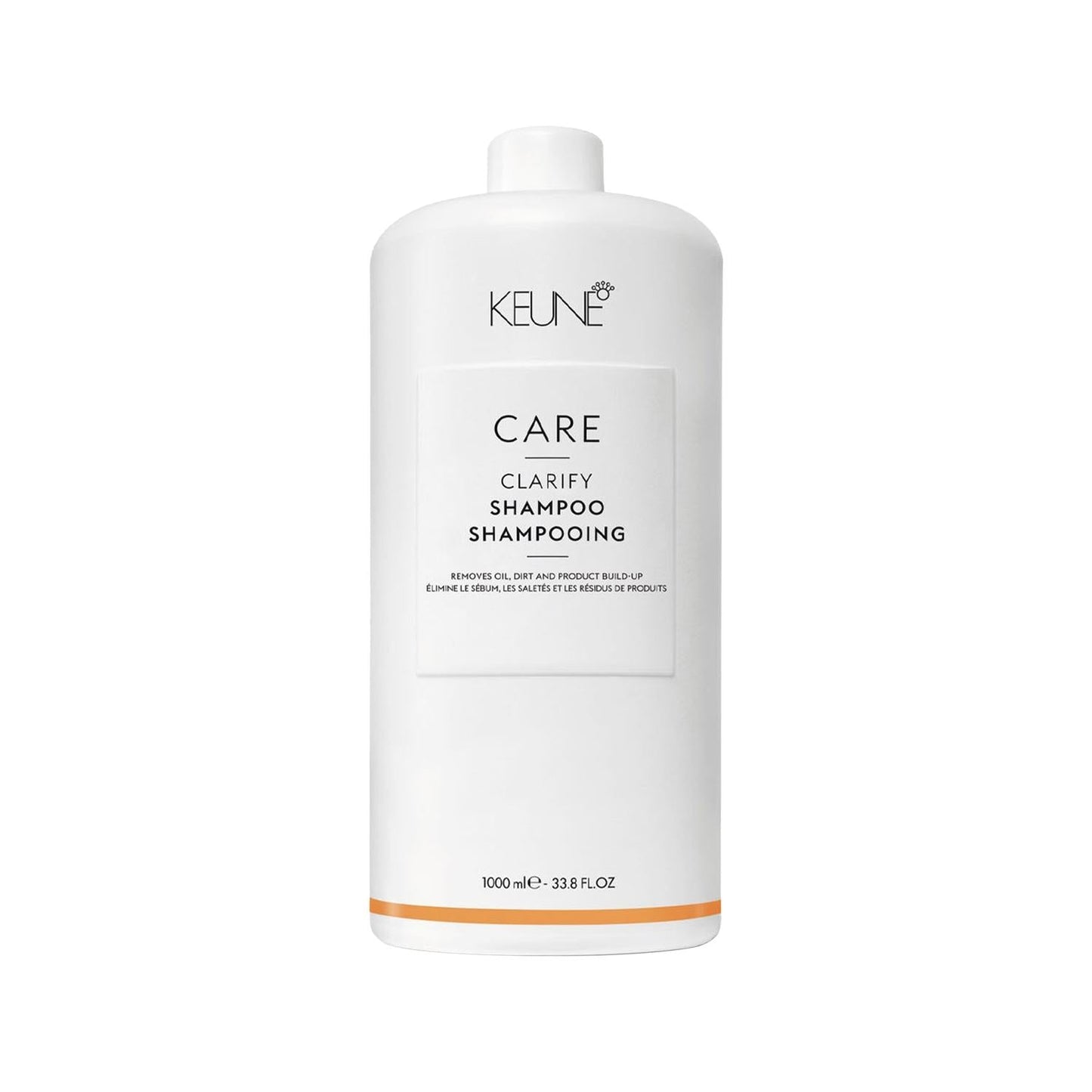 Keune Care Clarify Shampoo 1000ml - Deep Cleansing & Oil Control for Buildup Removal, Salon Quality Hair Clarifying Treatment