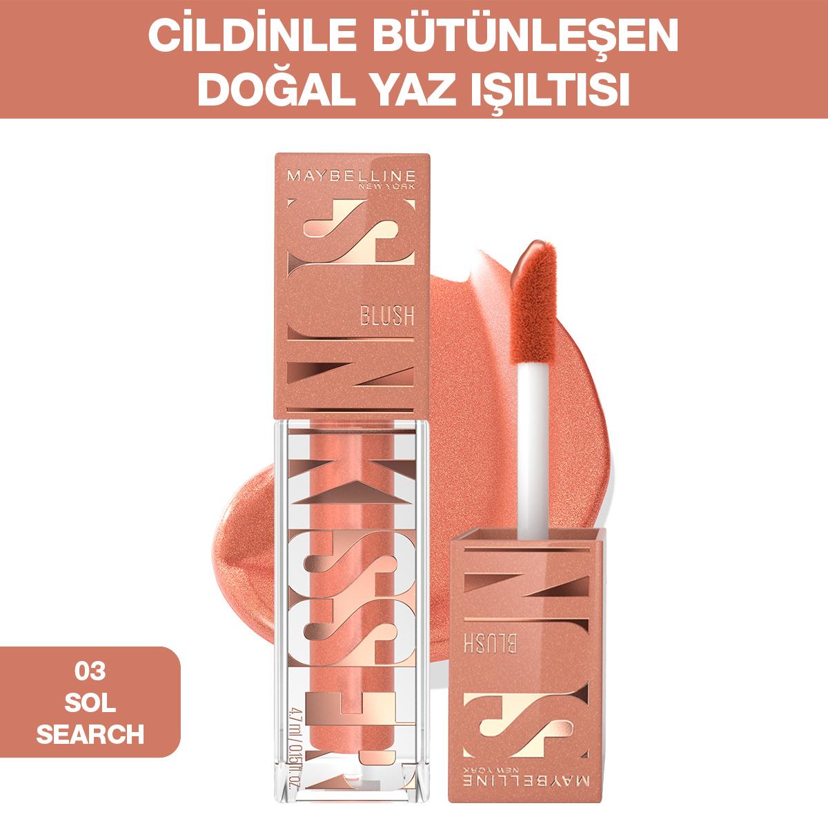 Maybelline New York Sunkisser Liquid Blush - Natural-Looking, 12-Hour Lasting, Vitamin E Enriched