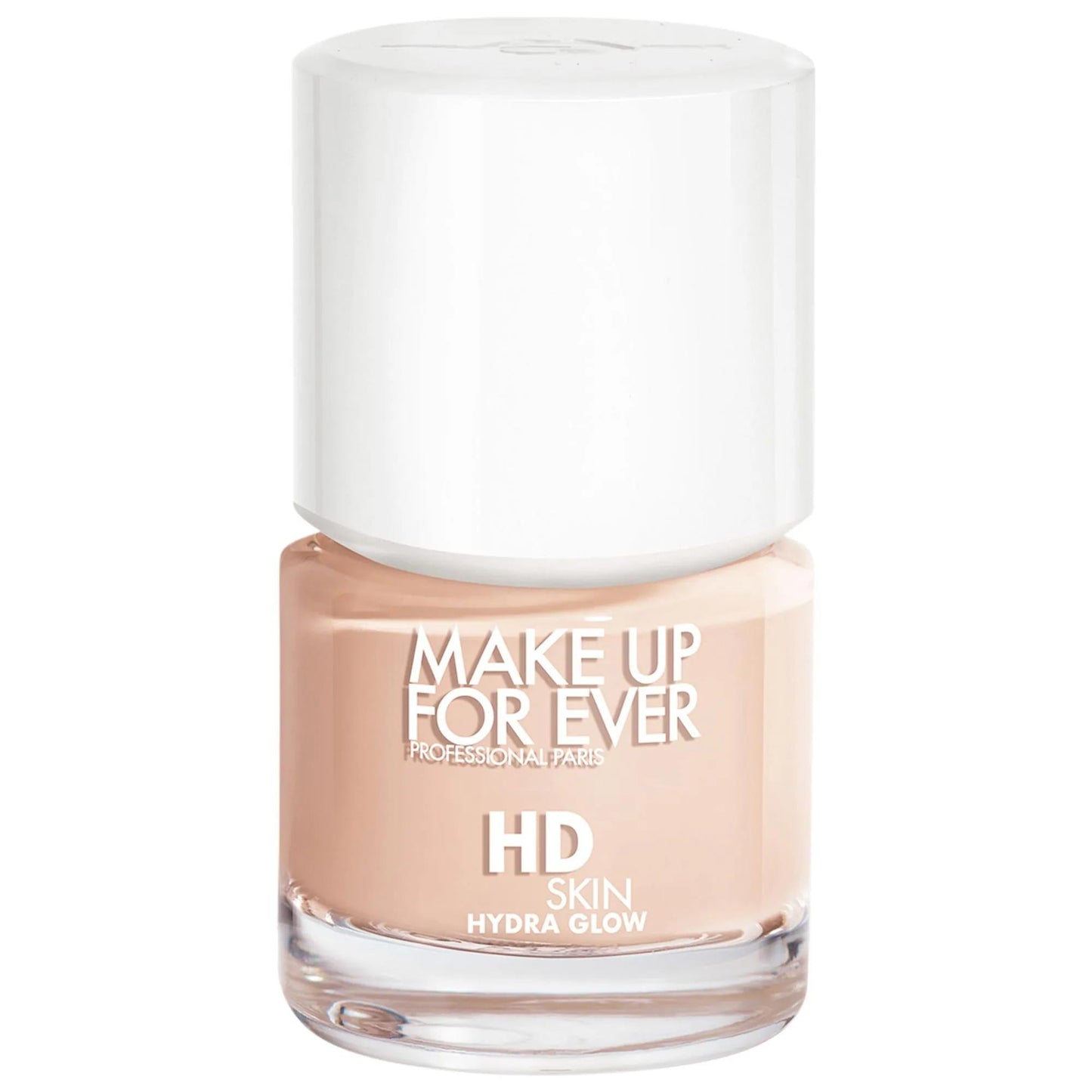 HD Skin Hydra Glow - 86% Skincare-Based Hydrating Foundation with Hyaluronic Acid for Dry, Mature & Sensitive Skin | Natural Finish, Buildable Coverage, Clean Beauty