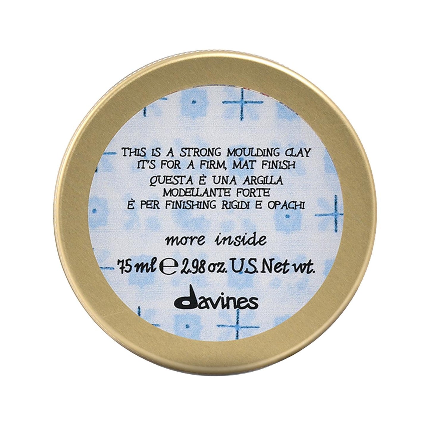 Davines Strong Moulding Clay for Matte Hold 75 ml